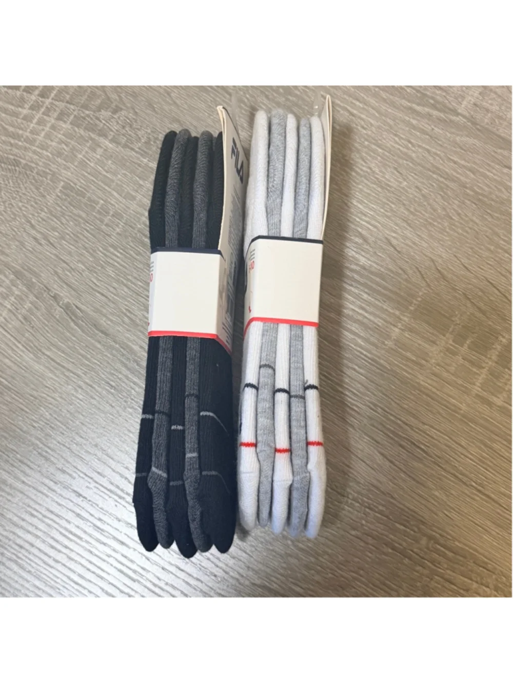 FILA Super No Show Socks 2 Packs 5-Pair Each Size 6-10 — 10 Pairs - b10